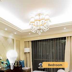 Petite ampoule LED A15 E12 6 watts, lumière de ventilateur LED non dimmable, lumière du jour 5000K, ampoule d'appareil avec équivalent 60W, alimentation CA - Product Image 5