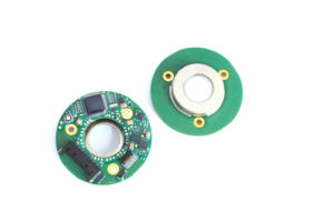 Codificador Magnético de Anillo Hueco Absoluto Multivuelta, Diámetro Interior 20 mm, Diámetro Exterior 45 mm, Grosor 7 mm, Resolución de 17 bits, Precisión de 0.01-0.05 - Product Image 3