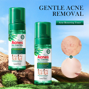 OEM ODM Oli Control Clean Acnes Tratamiento Limpiador facial Espuma Lavado facial para el cuidado de la piel Belleza Árbol de té Lavado facial - Product Image 3