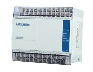 Le contrôleur logique programmable Mitsubishi PLC a intégré des sorties 16 points FX1N-60MT-D FX1N60MTD