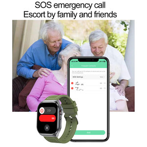 Orologio Smart 2025 alla Moda Impermeabile per Uomo e Donna Compatibile con Android e <span class=keywords><strong>iOS</strong></span> con Monitoraggio ECG PPG HRV e Temperatura - Product Image 6