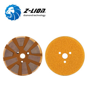 <span class=keywords><strong>3</strong></span>英寸钩环金属粘结金刚石混凝土磨板垫鞋 - Product Image 2