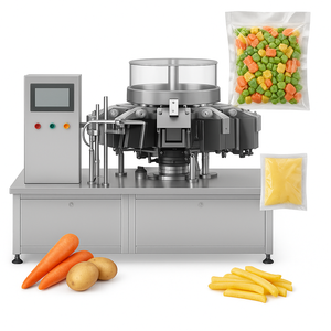 Doypack Nuts Premade Pouch Équipement d'emballage Sac automatique donné Snack <span class=keywords><strong>Sous</strong></span> <span class=keywords><strong>vide</strong></span> Azote Rotatif Machine d'emballage pour châtaigne - Product Image 3