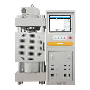 Yüksek kaliteli ASTM yazdırılabilir 3000KN bilgisayar kontrollü otomatik hidrolik sıkıştırma test makinesi - Product Image 1