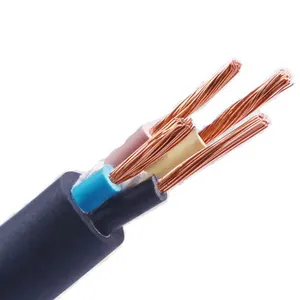 HUADONG CABLE Conductor de cobre subterráneo 300V 500V Cable de mina flexible revestido de goma