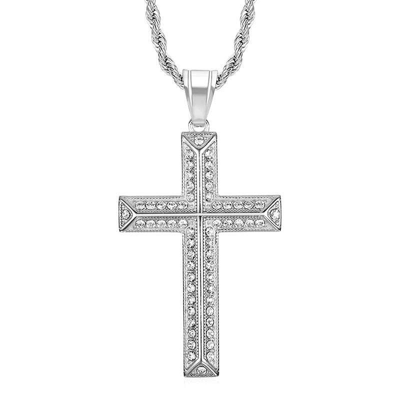 จี้เดี่ยวทองคำขาว