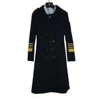 Costume d'hôtesse de l'air Couleur personnalisée Robe de personnel de bord Coton polyester de haute qualité Toute saison Uniforme de compagnie aérienne Canada Airway