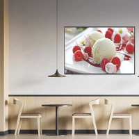 Prix de gros vitrine de marketing numérique support d'affichage lcd oem pour magasin Solutions d'affichage de fenêtre numérique avant
