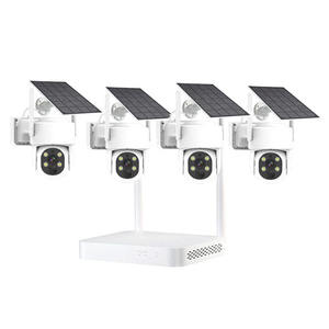 10.1 Inch 4MP CCTV <b>Security</b> <b>Camera</b> System 4CH Solar <b>Wireless</b> NVR Kit Night Vision CMOS for Home Office Surveillance - Product Image 1