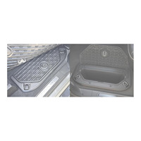 Bodenaufbewahrungsbox-Deckelabdeckung Kompatibel mit Dodge Ram 1500 DT 2019-2025 Schwarz Ersatz für 5YM17TX7AE