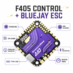 Contrôleur <span class=keywords><strong>de</strong></span> <span class=keywords><strong>vol</strong></span> FPV SpeedyBee F405 AIO 40A Bluejay 3-6S 25,5 mm ESC 4-en-1 Type C <span class=keywords><strong>pour</strong></span> <span class=keywords><strong>drone</strong></span> Cinewhoop - Product Image 3