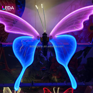 Modern Design Waterproof IP65 Motif LED <b>Butterfly</b> <b>Lamp</b> with Movement Event Party Decorations Led Wedding Lights - Product Image 4