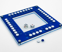 Ensemble de jeu de société 3d de luxe personnalisé en usine jeu de backgammon en acrylique ensemble de plateau de backgammon professionnel
