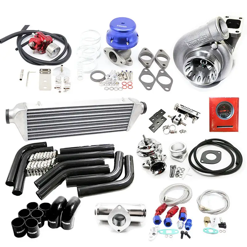 Kits Turbo completos universais GT35 Turbo 2.5"