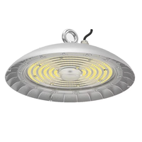 Projecteur LED UFO pour entrepôt, qualité alimentaire, 150 W, avec suspension, IP65