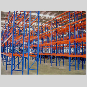 Sistema de Estanterías para Almacén, Solución de Estanterías Metálicas de Alta Resistencia, Estantería de Almacenamiento de Palés Selectiva de Doble Profundidad Ajustable - Product Image 5