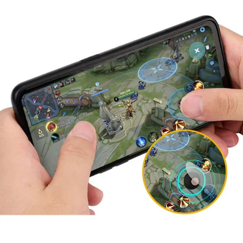Mobil denetleyici Gamepad Trigges barlar için oyun kolu pedleri mobil oyun denetleyicisi için Fortnites ücretsiz ateş oyunu