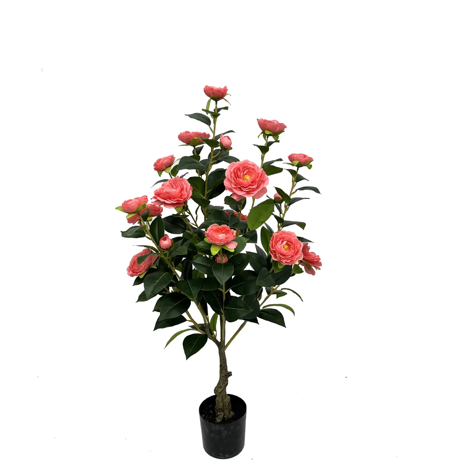 EG-J333 3tf decorazione di nozze piante artificiali in vaso fiori finti albero pianta foglia di plastica
