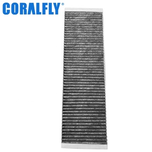 Coralfly ชิ้นส่วนตัวกรองอัตโนมัติ1658376-00-A HEPA <span class=keywords><strong>N98</strong></span>ถ่านกัมมันต์ตัวกรองอากาศสำหรับเทสลา - Product Image 2