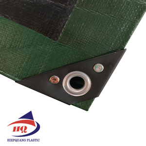 Matériau d'auvent en polyéthylène tissé de bâche PE rouge foncé/argent de haute qualité étanche pour l'agriculture garçons/filles compte de fil - Product Image 5