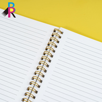 Vente en gros Journal à spirale Carnets avec logo personnalisé Cahier scolaire pour étudiants