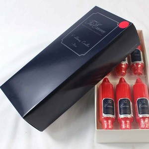 Velas cónicas <span class=keywords><strong>cortas</strong></span> de 5 pulgadas, paquete de 6 velas de cena hechas a mano para el hogar, boda, fiesta, decoración del hogar, candelabros de goteo - Product Image 4