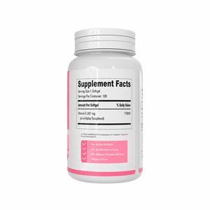 Cápsulas Blandas de Vitamina E 400 UI (180 mg de Dl-alfa) de Venta Caliente OEM/ODM - Antioxidante, Apoyo para Cabello, Uñas y Piel, Apoyo Cardiovascular - Product Image 4