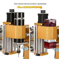Machine de gravure 2026, petite machine de marquage portable, broche 500W, machine de découpe 3018 Plus