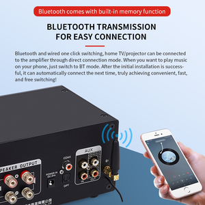 BRZHIFI M7 Desktop Mini Fever Sound Amplifier Mesin All-in-one Penguat Suara Rumah Tangga Stereo Bile Machine - Product Image 3