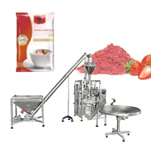 Automatic auger measuring juice powder packing machine