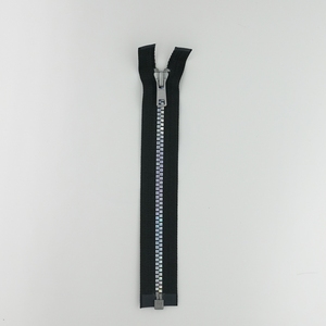 Cremallera YKK Vislon de Extremo Abierto Metaluxe, Tipo Metal, Plástico, con Tope Superior, Cremalleras Largas para Ropa, Chaquetas, Bolsas - Product Image 2