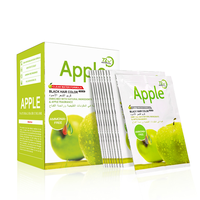 VOJO Marque privée Teinture capillaire naturelle et biologique à la pomme Soin et conditionnement des cheveux sans ammoniaque Crème de coloration des cheveux à 100% de couverture grise