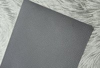 Cuir PU grain litchi finition mate, épaisseur 0,5 mm, largeur 1,6 m, pour sellerie automobile et mobilier