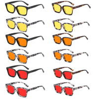 Lunettes anti-lumière bleue pour ordinateur et jeux vidéo, protection anti-fatigue oculaire, pour femmes et hommes, favorisant un meilleur sommeil, verres optiques rouge-orange.