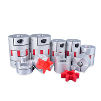 Couplage flexible en aluminium élastomère 25*30 avec un diamètre de trou de 30 mm pour la transmission de moteur servo