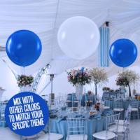 Ballons géants en latex blanc mat de 36 pouces pour mariage, fête nuptiale, remise de diplôme, fiançailles, fête du thé, globos