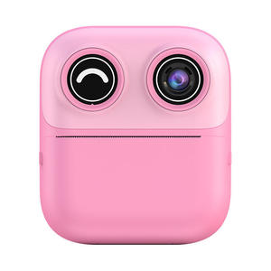 Hot Factory Kids Instant Print <b>Camera</b> 1080P 180 Degree Wide Angle <b>Thermal</b> Printer Student Gift Multi-functional ABS Silicone - Product Image 3