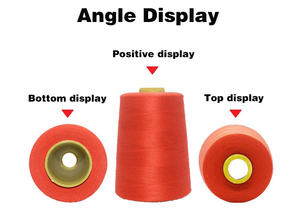 <span class=keywords><strong>Fil</strong></span> à coudre 100 % polyester haute ténacité teint 20/3 TFO torsadé, faible rétrécissement, idéal pour costumes et manteaux - Product Image 2