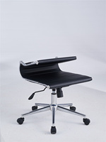 Bas prix Mobilier de bureau à dossier haut de haute qualité Chaise de bureau pivotante moderne pour ordinateur avec coque arrière