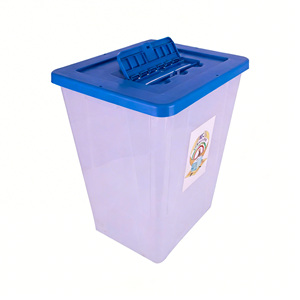 Suministro Directo de Fábrica, <span class=keywords><strong>Urna</strong></span> de Votación de Plástico Transparente Anti-Manipulación para las Elecciones Generales de Nigeria 2027, con Sello de Seguridad - Product Image 6