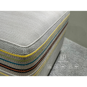 High Quality Custom Foshan Designer Favorite Bedroom Living Room Furniture White Square Fabric <b>Stools</b> & Ottomans Designer Favori - Product Image 2