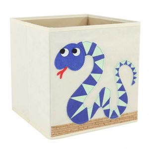 Factory Wholesale Fabric Foldable Animals Patterns Kids Toy Storage <b>Box</b> for Household Organization - Product Image 6