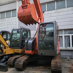 Mini-excavatrice Hitachi ZX75 d'occasion, 8 tonnes, moteur Isuzu, boîte de vitesses, composants essentiels à vendre - Product Image 4