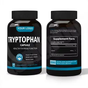 OEM ODM takviyeleri uyku desteği l-triptofan 60 sebze hapları 500mg L tryptocapsules kapsül