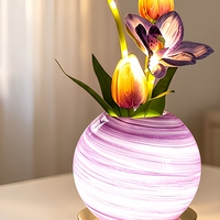 Lampe de chevet créative Tulip pour chambre à coucher, lampe décorative d'ambiance