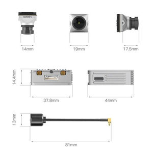 Système FPV numérique HD Caddx Air Unit Polar Starlight, version micro, émetteur métallique 5,8 GHz, 12 canaux, portée 5 km pour BWhoop - Product Image 2