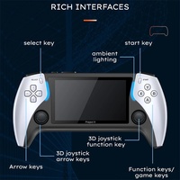 Project X Console portable de poche HD de 4,3 pouces Android G11 Pro avec 100 000 jeux intégrés, console de jeu vidéo rétro classique
