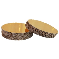 Carton de base pour gâteau rond de 4 pouces 5 pouces d'épaisseur en papier personnalisé pour emballage personnalisé