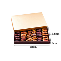 En gros Personnalisé À La Main De Luxe Papier Carton Vide Boîte De Chocolat Bar Emballage Cadeau Pour Bonbons avec Inserts De Séparation