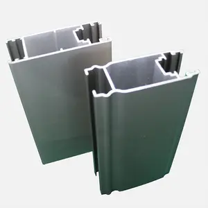 High Quality White Powder Coat Aluminum Profile 3 Track Slide Windows